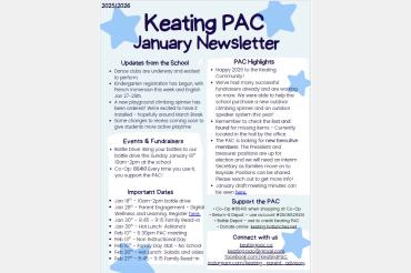 Jan Newsletter