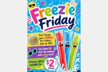 Freezie Sale
