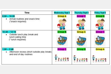 Gradual Entry for Kindergarten
