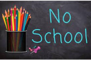 No School Friday or Monday April 7th or 10th