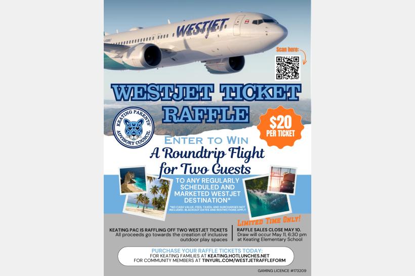 WestJet Raffle