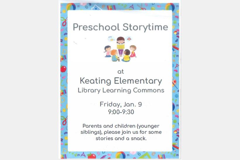 Preschool Storytime
