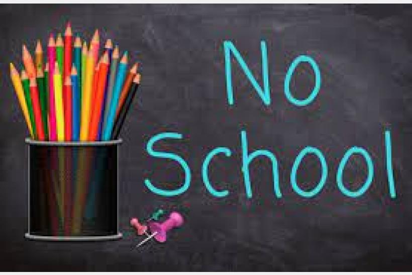 No School Friday or Monday April 7th or 10th